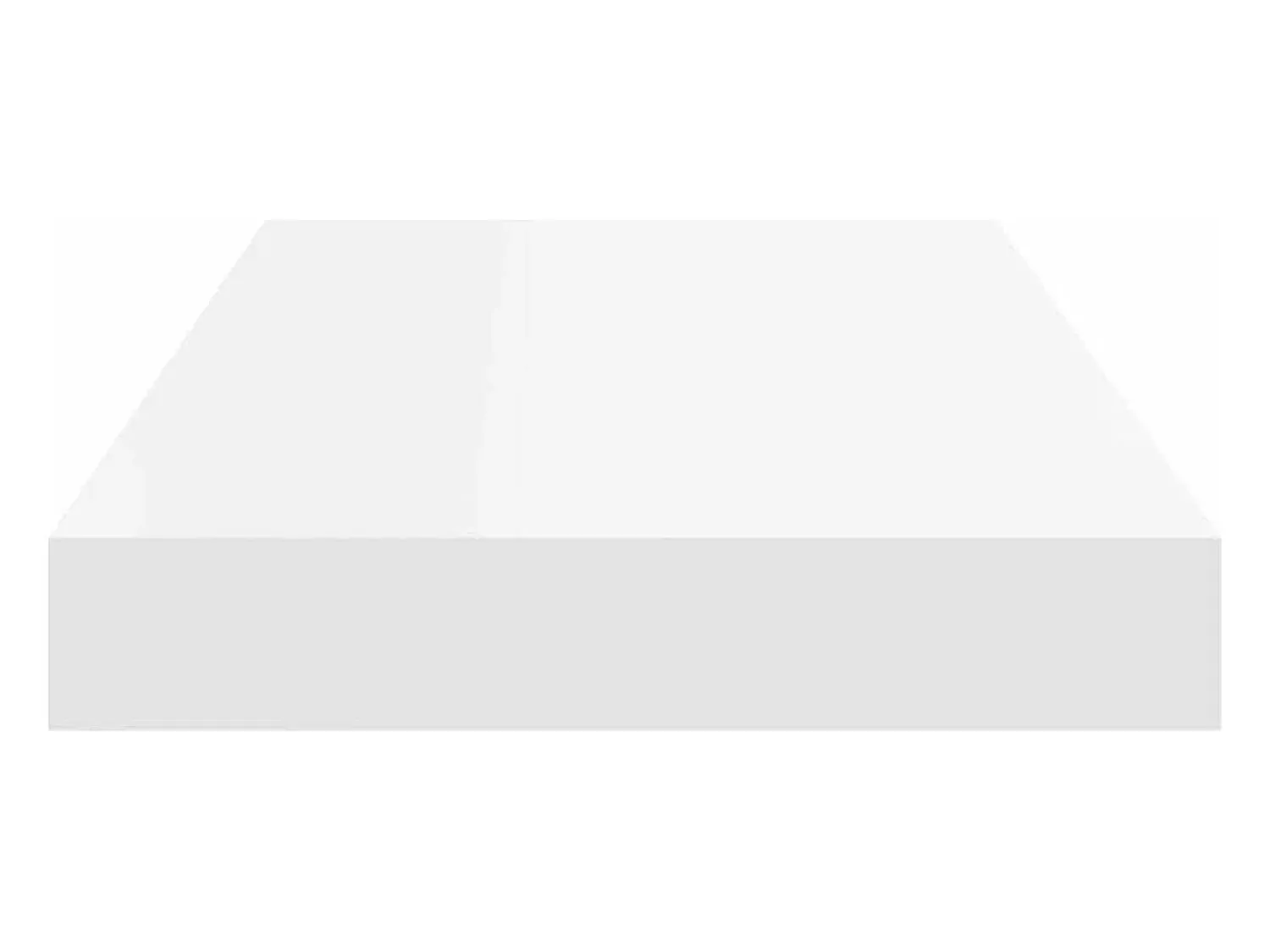 Prateleira|vidaxl Prateleiras de parede suspensas 2 pcs 50x23x3,8cm MDF Branco