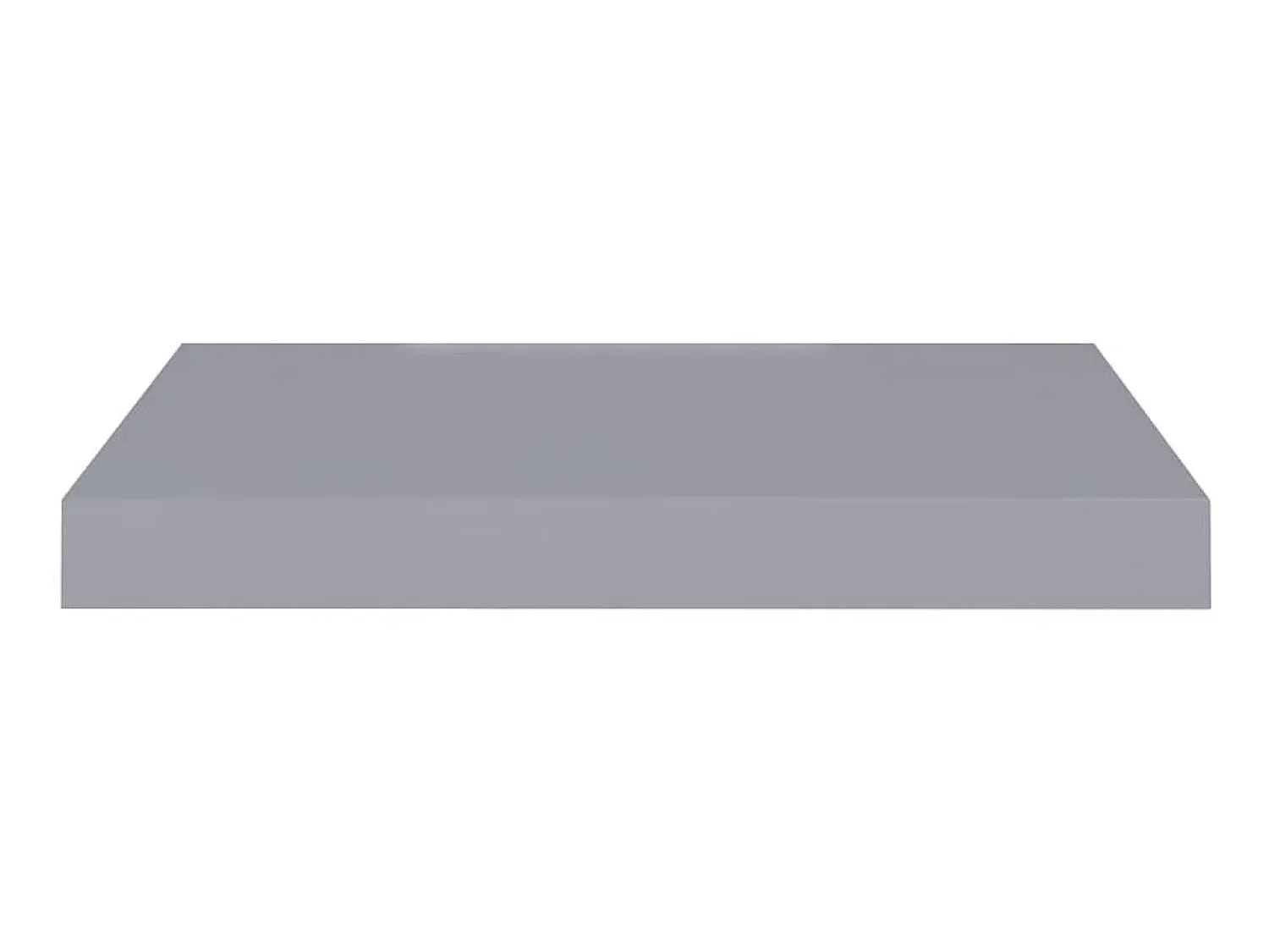 Prateleira| Prateleiras de parede suspensas 2 pcs 40x23x3,8cm MDF cinza PT433367 Cinzento