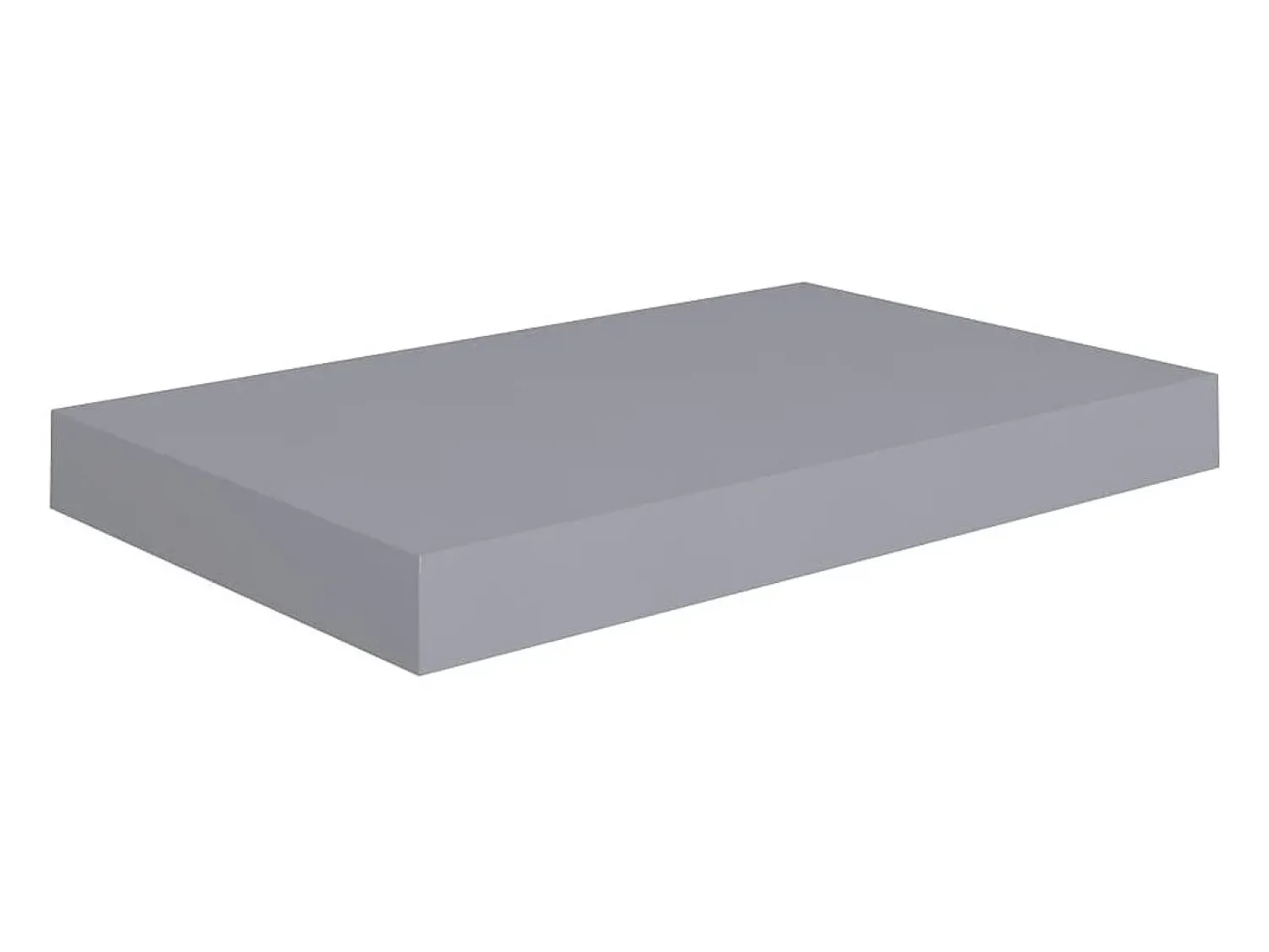 Prateleira| Prateleiras de parede suspensas 2 pcs 40x23x3,8cm MDF cinza PT433367 Cinzento