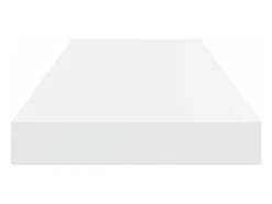 Online vidaxl Prateleiras de parede suspensas 2 pcs 60x23,5x3,8cm MDF Branco