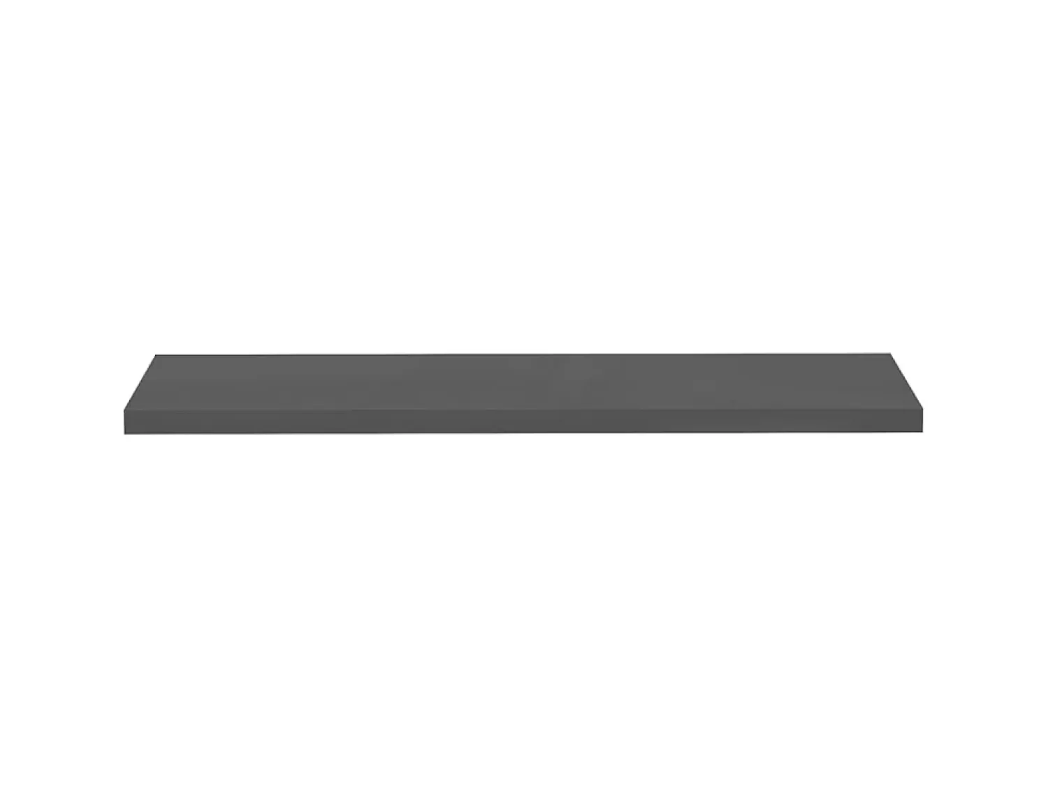 Prateleira* Prateleiras de parede suspensas 4 pcs 120x23,5x3,8cm MDF cinza PT207426 Cinzento