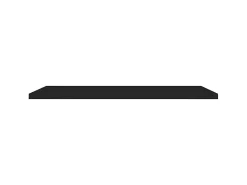 Prateleira| Prateleiras de parede suspensas 2 pcs 120x23,5x3,8cm MDF PT229986 Preto