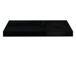 Best Prateleiras de parede suspensas 4 pcs 50x23x3,8cm MDF PT946882 Preto