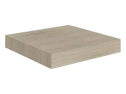 Prateleiras de parede suspensas 4pcs 23x23,5x3,8cm MDF carvalho PT248025^ Prateleira