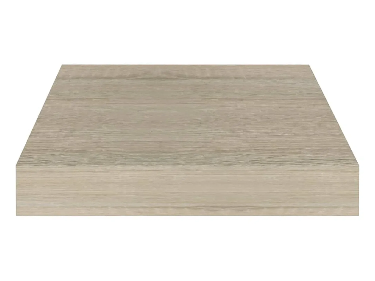Prateleiras de parede suspensas 4pcs 23x23,5x3,8cm MDF carvalho PT248025^ Prateleira