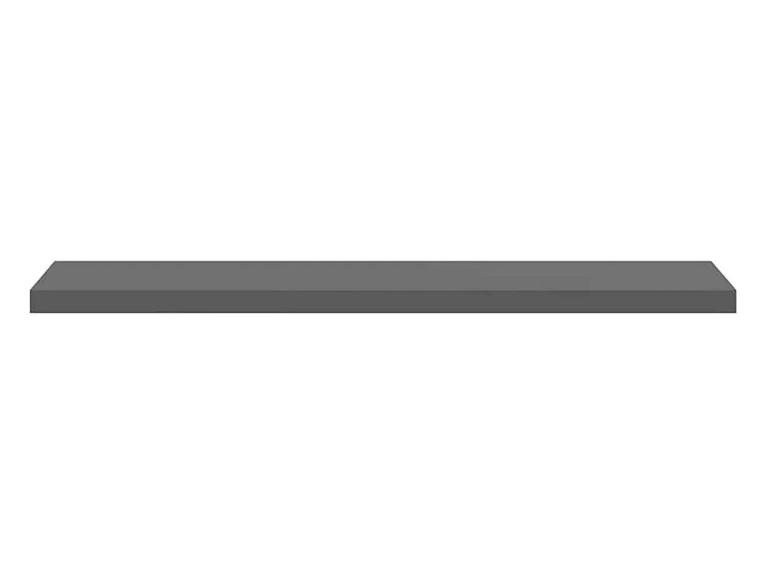 Best vidaxl Prateleiras de parede suspensas 2 pcs 120x23,5x3,8cm MDF cinza Cinzento