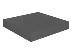 Prateleira| Prateleiras de parede suspensas 2 pcs 23x23,5x3,8cm MDF cinza PT271506 Cinzento