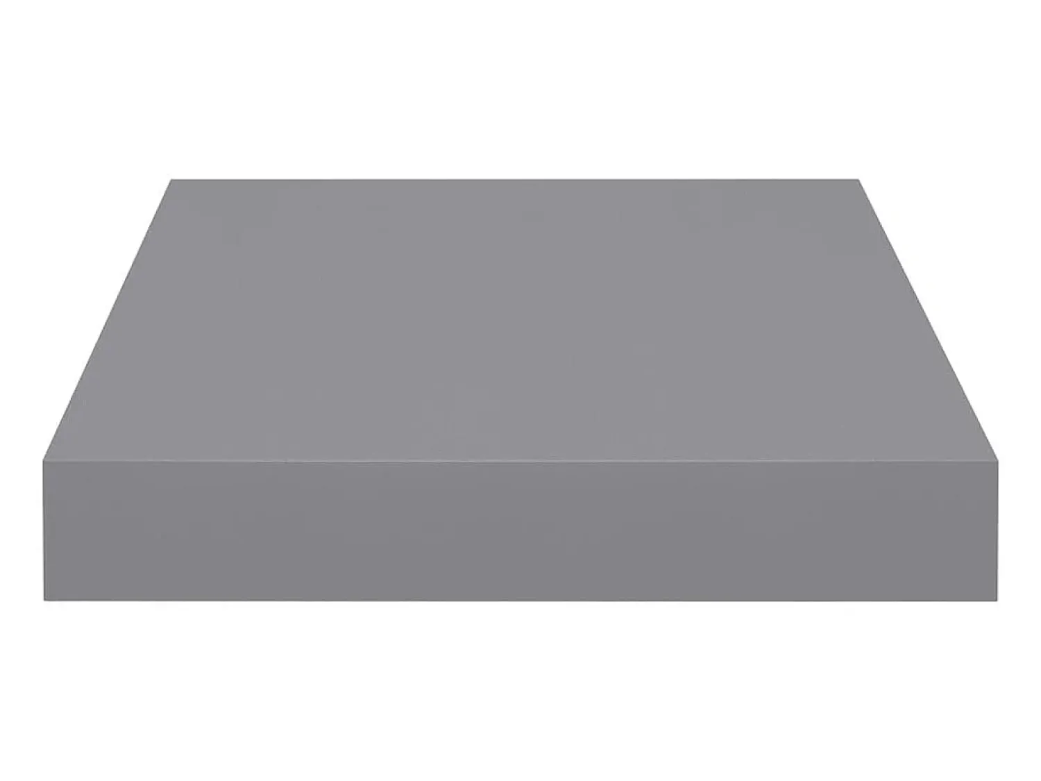 Prateleira* Prateleiras de parede suspensas 2 pcs 23x23,5x3,8cm MDF cinza PT859473 Cinzento