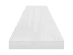 Discount Prateleiras de parede suspensas 2 pcs 120x23,5x3,8cm MDF PT730024 Branco