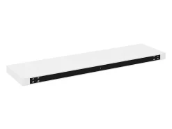 Clearance vidaxl Prateleiras de parede suspensas 4 pcs 90x23,5x3,8cm MDF Branco