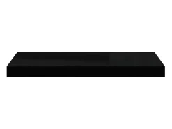 Prateleira*vidaxl Prateleiras de parede suspensas 4 pcs 60x23,5x3,8 cm MDF Preto