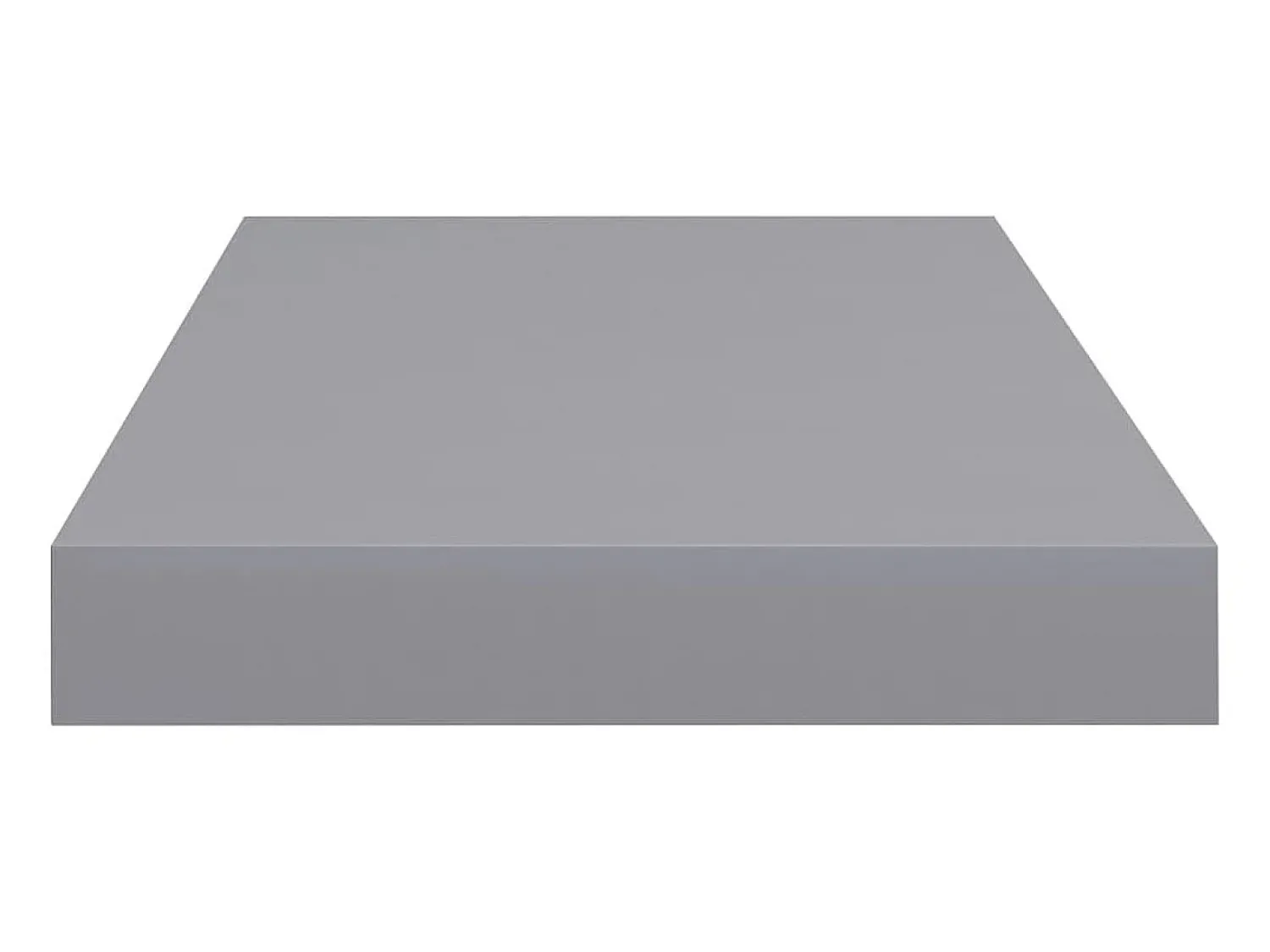 Prateleira| Prateleiras de parede suspensas 2 pcs 50x23x3,8cm MDF PT498315 Cinzento