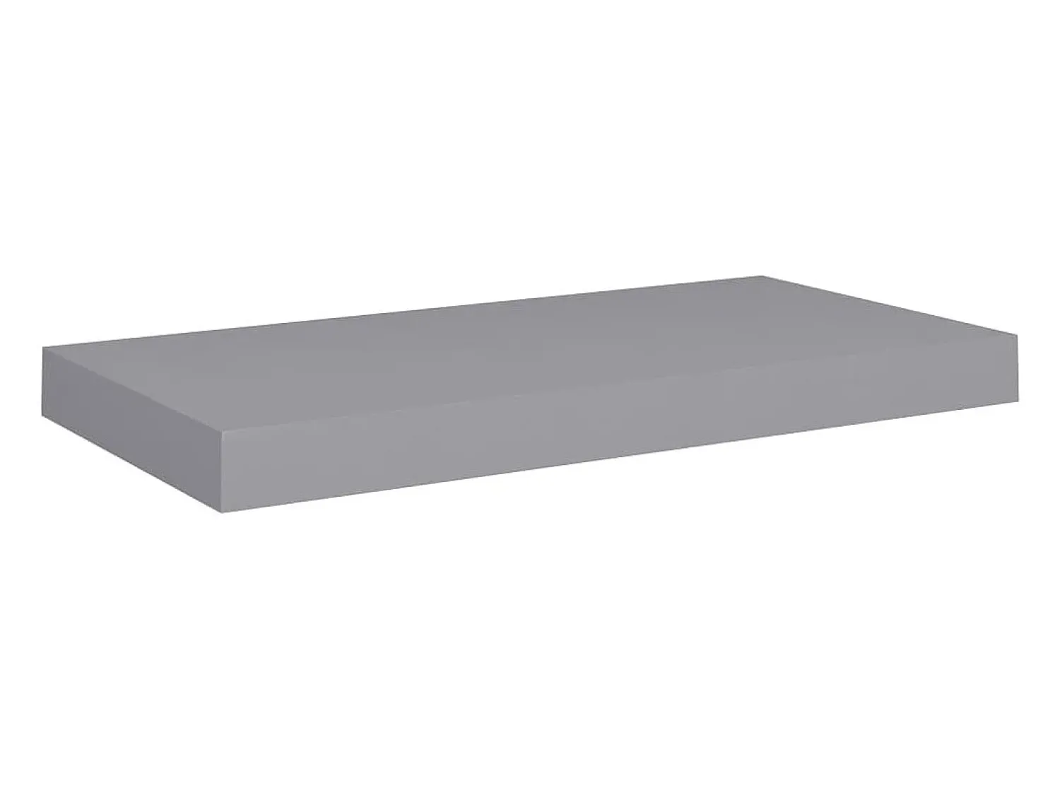 Prateleira| Prateleiras de parede suspensas 2 pcs 50x23x3,8cm MDF PT498315 Cinzento