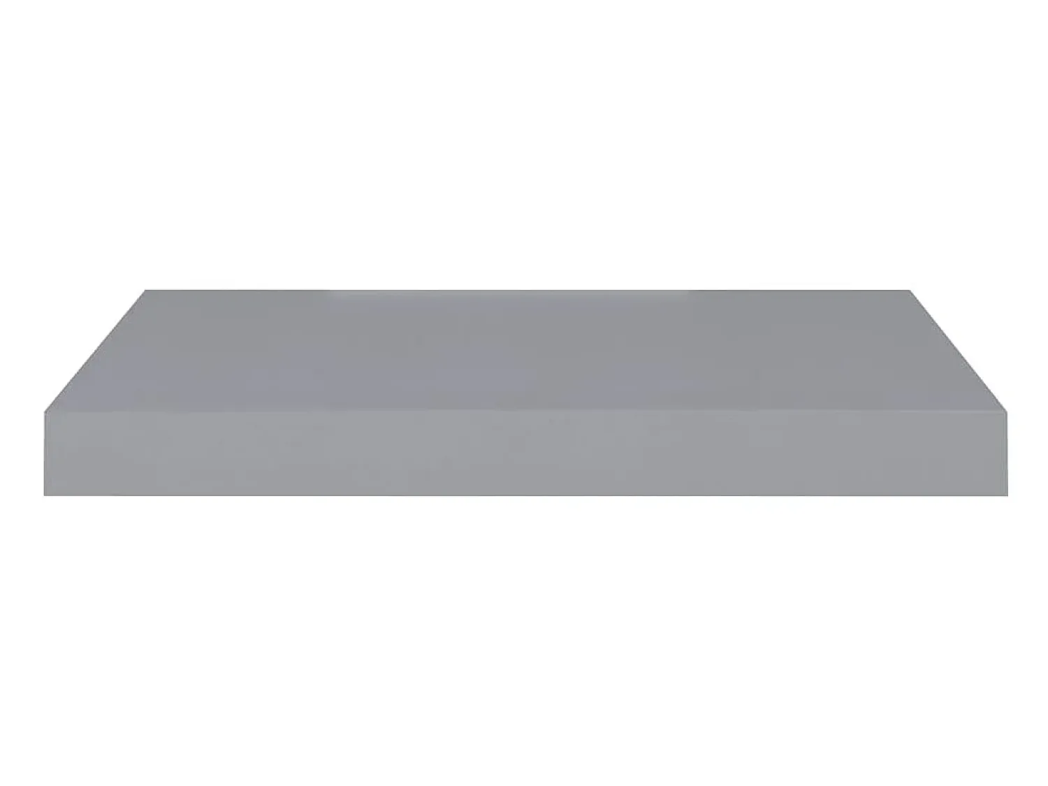 Prateleira| Prateleiras de parede suspensas 2 pcs 50x23x3,8cm MDF PT498315 Cinzento