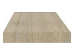 Prateleiras de parede suspensas 2 pcs 50x23x3,8cm MDF carvalho PT938728^ Prateleira