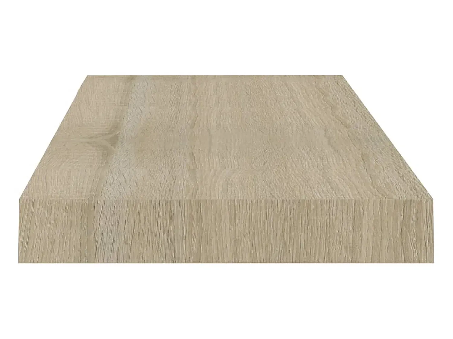 Prateleiras de parede suspensas 2 pcs 50x23x3,8cm MDF carvalho PT938728^ Prateleira