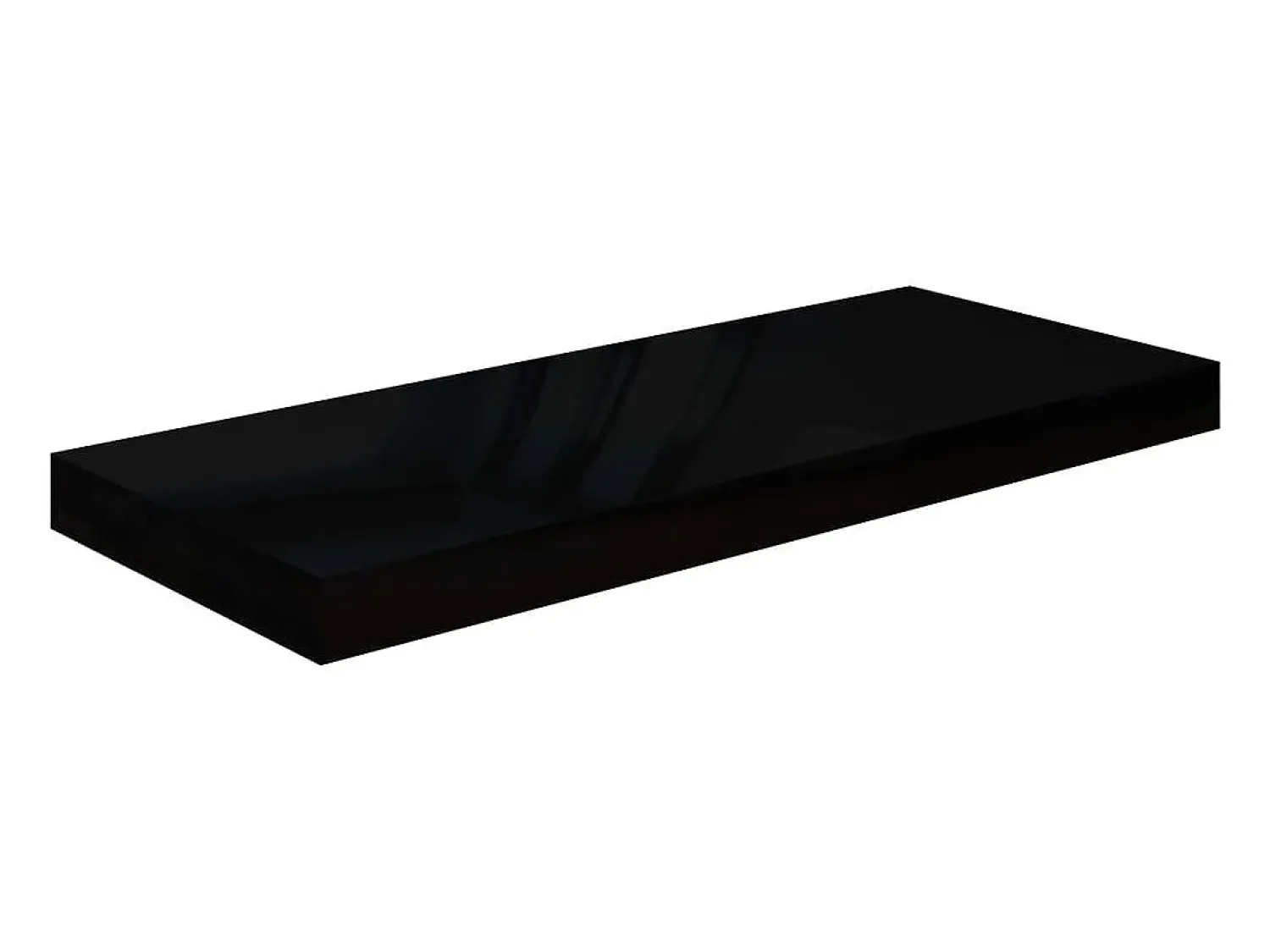 Prateleiras de parede suspensas 2 pcs 60x23,5x3,8 cm MDF PT568359^ Prateleira