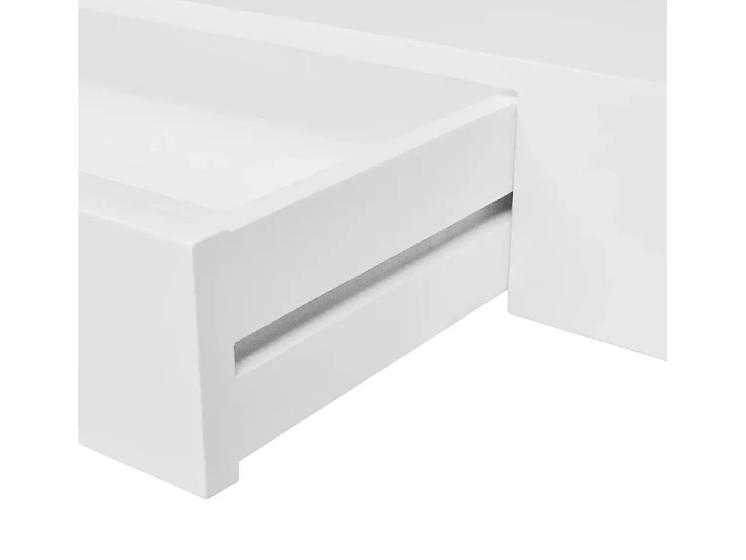 Prateleiras de parede suspensas com gavetas 2 pcs 80 cm PT679518^ Prateleira