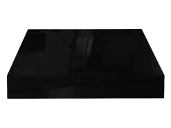 Prateleira| Prateleiras de parede suspensas 2 pcs 23x23,5x3,8cm MDF PT363562 Preto