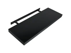 Prateleiras de parede suspensas 2 pcs 80x20x3,8 cm PT996075^ Prateleira