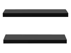 Prateleiras de parede suspensas 2 pcs 80x20x3,8 cm PT996075^ Prateleira