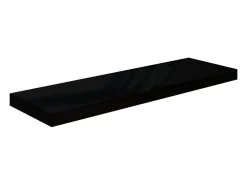 Prateleiras de parede suspensas 2 pcs 80x23,5x3,8cm MDF PT561874^ Prateleira