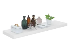 Prateleiras de parede suspensas 4 pcs 90x23,5x3,8cm MDF PT765345^ Prateleira