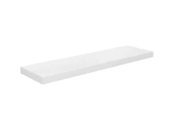Prateleiras de parede suspensas 4 pcs 90x23,5x3,8cm MDF PT765345^ Prateleira