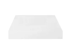 Prateleira* Prateleiras de parede suspensas 2 pcs 23x23,5x3,8cm MDF PT896281 Branco