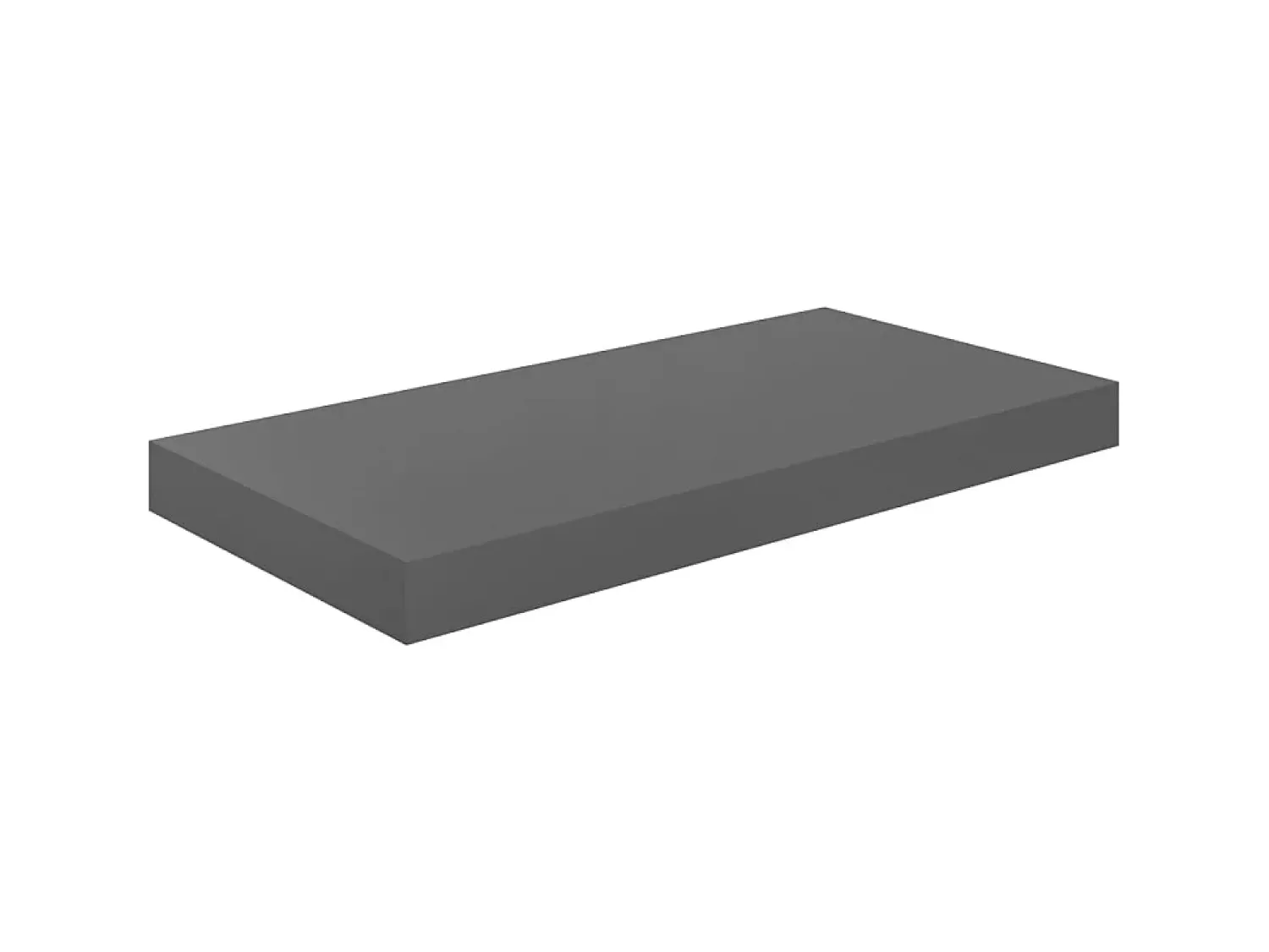 Hot Prateleiras de parede suspensas 4 pcs 50x23x3,8cm MDF PT510749 Cinzento