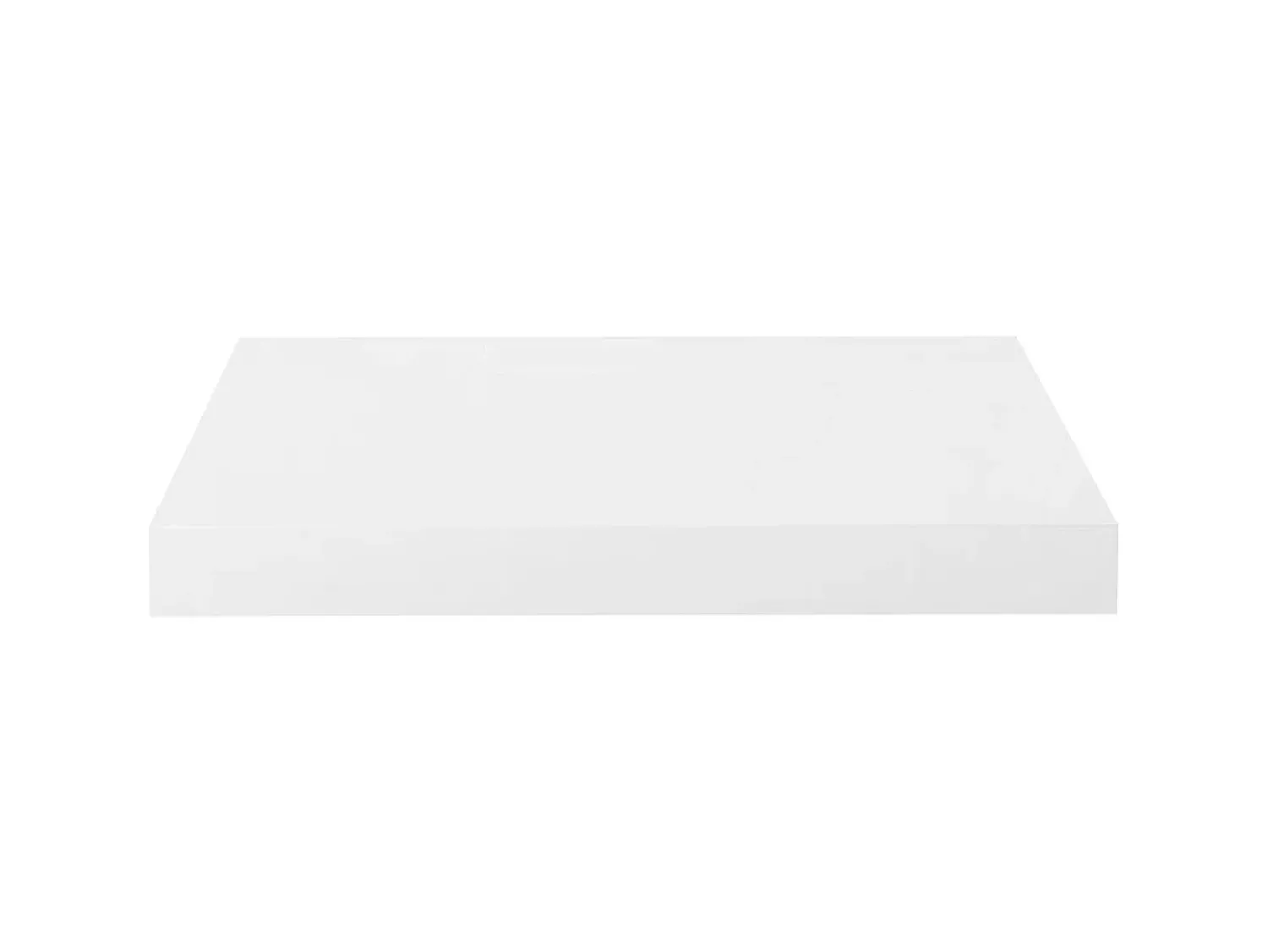 Best Prateleiras de parede suspensas 2 pcs 40x23x3,8cm MDF PT438275 Branco