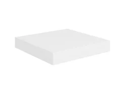 Prateleiras de parede suspensas 4 pcs 23x23,5x3,8cm MDF PT455758^ Prateleira