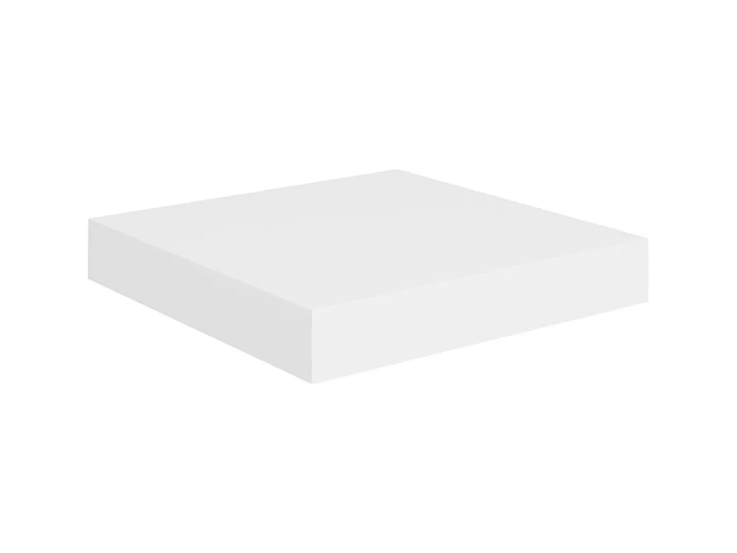 Prateleiras de parede suspensas 4 pcs 23x23,5x3,8cm MDF PT455758^ Prateleira