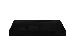 Prateleira| Prateleiras de parede suspensas 4 pcs 40x23x3,8cm MDF PT568883 Preto