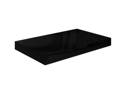 Prateleira| Prateleiras de parede suspensas 4 pcs 40x23x3,8cm MDF PT568883 Preto