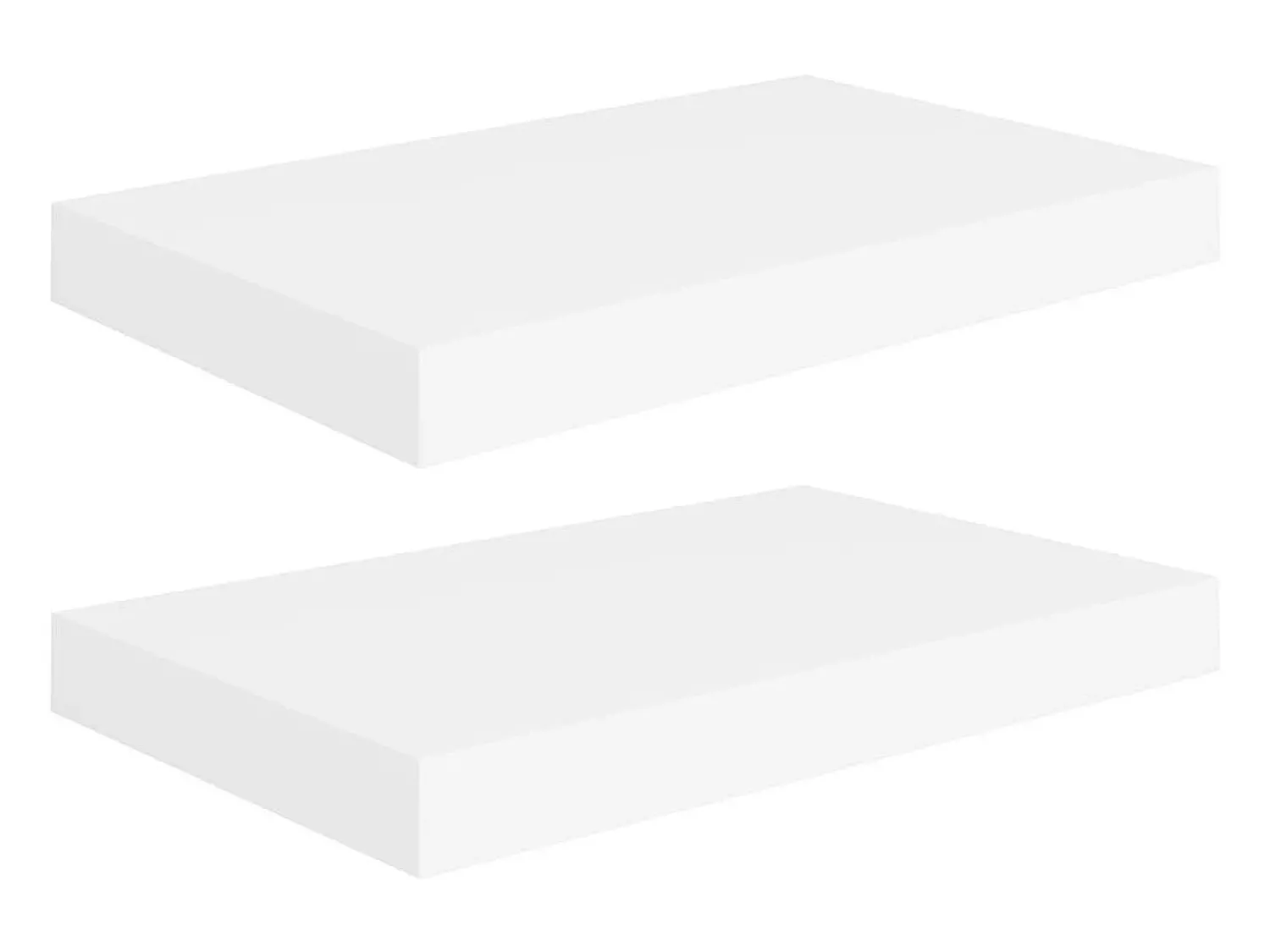 Prateleiras de parede suspensas 2 pcs 40x23x3,8cm MDF PT282020^ Prateleira