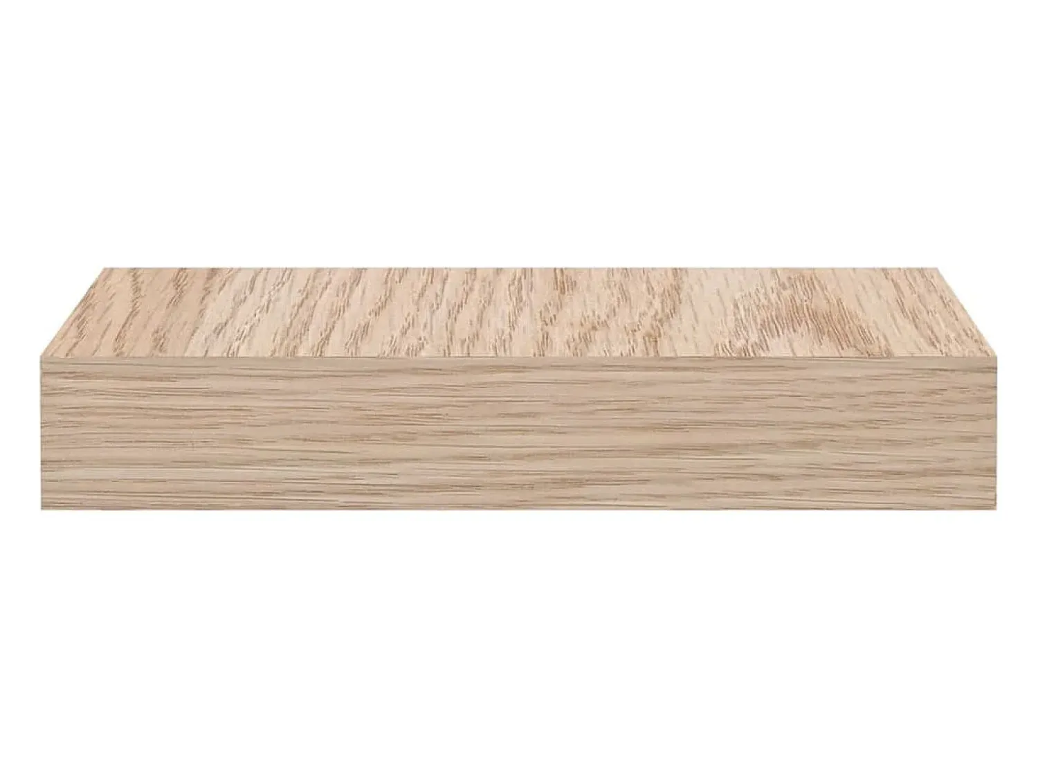 vidaxl Prateleiras flutuantes 4 pcs 23x23,5x4 cm derivados de madeira^ Prateleira