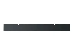 Prateleira* Prateleiras flutuantes 2 pcs vidro 100x10 cm 8 mm PT663089 Preto