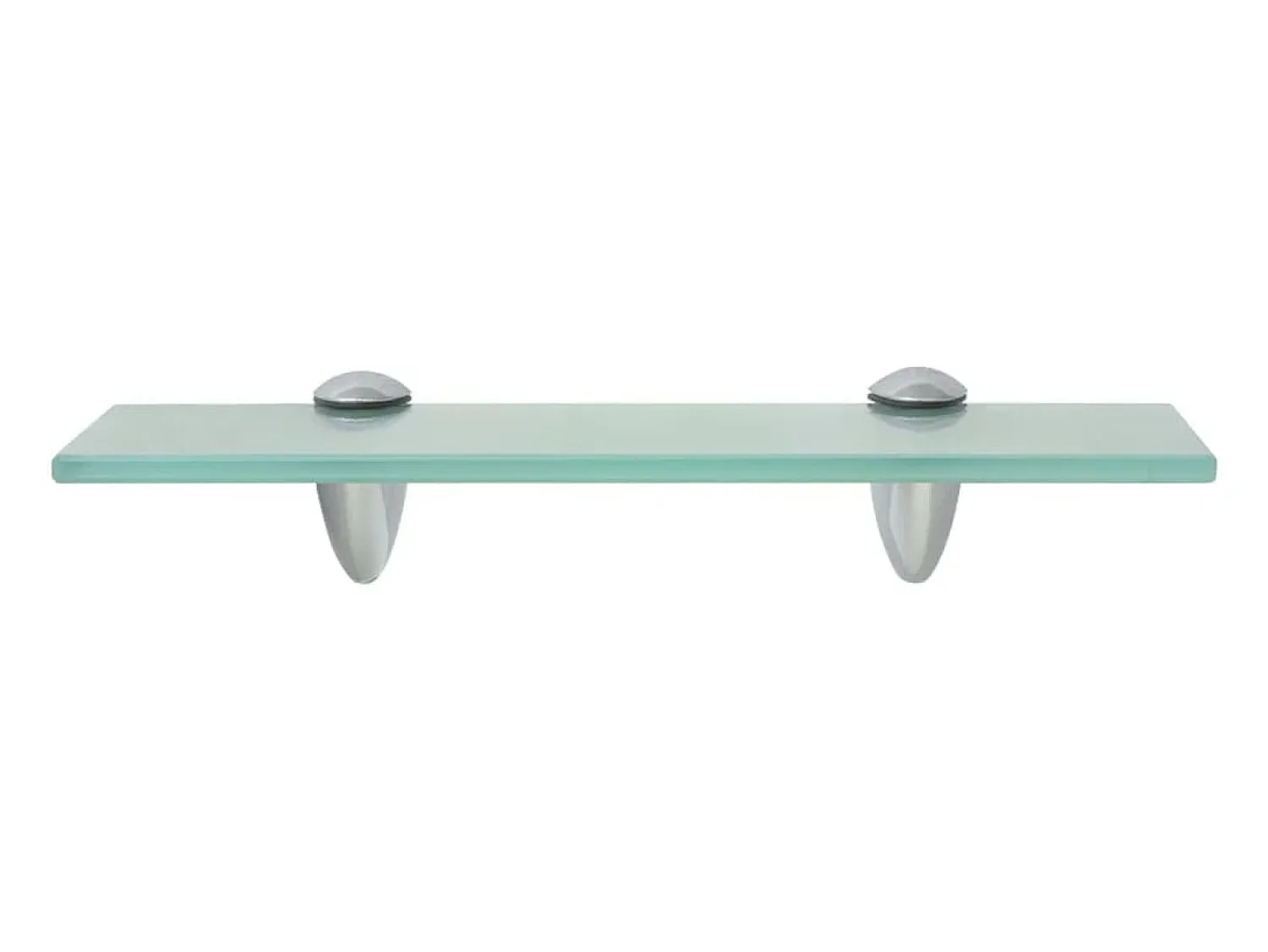 Prateleira|vidaxl Prateleiras flutuantes 2 pcs vidro 30x10 cm 8 mm Transparente