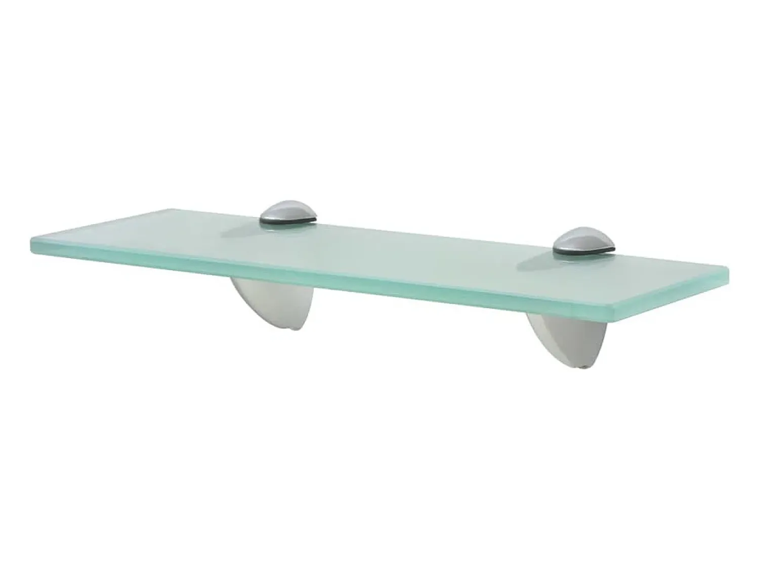 Prateleira|vidaxl Prateleiras flutuantes 2 pcs vidro 30x10 cm 8 mm Transparente