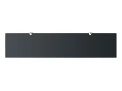 Prateleira| Prateleiras flutuantes 2 pcs vidro 90x20 cm 8 mm PT853976 Preto