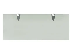 Prateleira*vidaxl Prateleiras flutuantes 2 pcs vidro 50x20 cm 8 mm Transparente