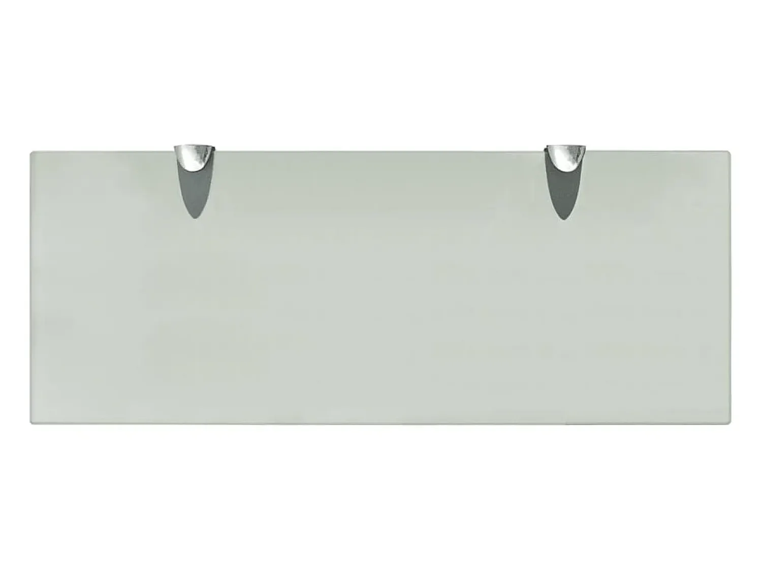 Prateleira*vidaxl Prateleiras flutuantes 2 pcs vidro 50x20 cm 8 mm Transparente
