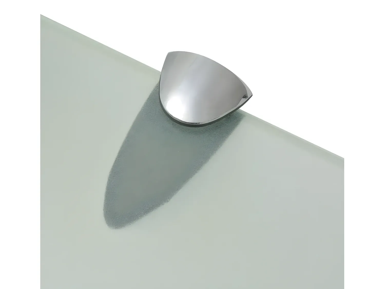 Prateleiras flutuantes 2 pcs vidro 50x20 cm 8 mm PT879210^ Prateleira