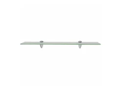 Prateleira* Prateleiras flutuantes 2 pcs vidro 60x20 cm 8 mm PT807456 Transparente