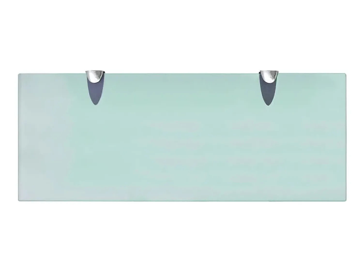 Prateleira* Prateleiras flutuantes 2 pcs vidro 50x20 cm 8 mm PT836797 Transparente