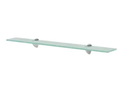 Prateleira| Prateleiras flutuantes 2 pcs vidro 70x20 cm 8 mm PT713118 Transparente