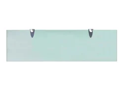 Prateleira| Prateleiras flutuantes 2 pcs vidro 70x20 cm 8 mm PT713118 Transparente
