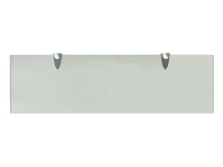 Prateleira* Prateleiras flutuantes 2 pcs vidro 70x20 cm 8 mm PT132240 Transparente