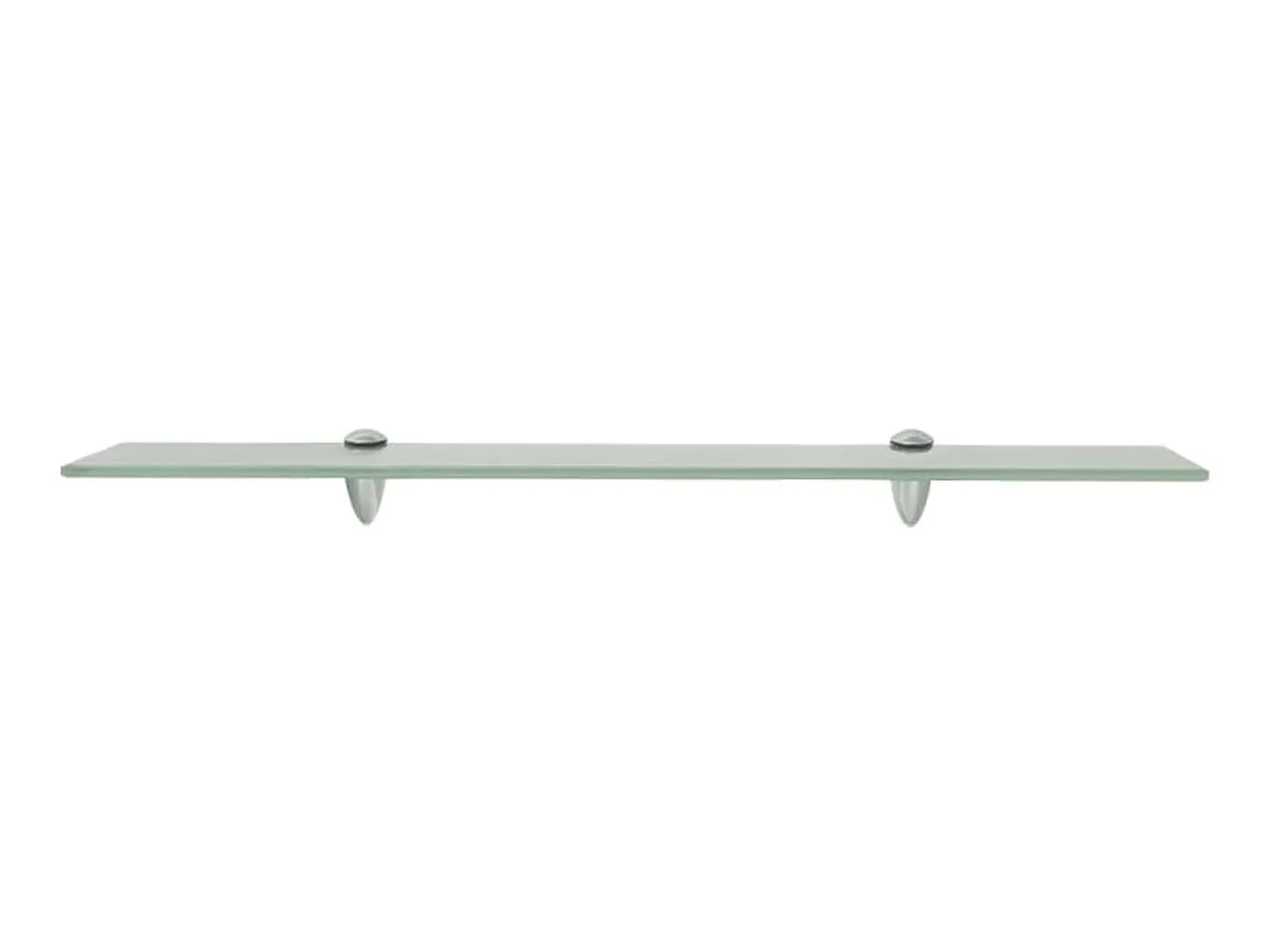 Prateleira* Prateleiras flutuantes 2 pcs vidro 70x20 cm 8 mm PT132240 Transparente